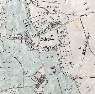 Ickwell on the Northill inclosure map of 1783 [MA2]